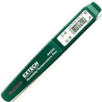 Extech 44550 Pocket Humidity/Temperature Pen, Dual LCD for simultaneous display of Relative Humidity and Temperature, Temperature is °C/°F switchable, Built-in Humidity and Temperature sensors for convenient operation, Pocket size for quick and reliable measurements at any location, UPC 793950445501 (44-550 445-50) 