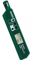 Extech 445580-NIST Humidity/Temperature Pen Kit with NIST Certificate; Dual LCD display for Temperature, Humidity, and advanced function indication; Measures Temperature (Degrees Celsius/Degrees Fahrenheit) and Relative Humidity simultaneously; Built-in Temperature and Humidity sensors for convenient operation; Max/Min memory functions for both Temperature and Relative Humidity; UPC: 793950456804 (EXTECH445580NIST EXTECH 445580-NISTL HUMIDITY TEMPERATURE) 