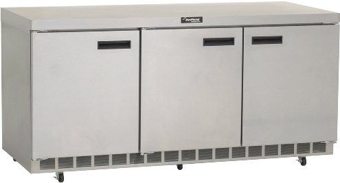 Delfield 4472N Undercounter Refrigerator - 72", 3.9 Amps, 60 Hertz, 1