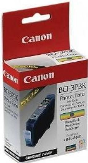 Canon 4485A003 model BCI-3EPBK Photo Black Ink Tank, Inkjet Print Technology, Photo Black Print Color, 340 Pages Duty Cycle, Genuine Brand New Original Canon OEM Brand, For use with Canon printers BJC-3000, BJC-3010, BJC-6000, i550, i560, i850, i860, MultiPASS C755, MultiPASS F30, MultiPASS F50, MultiPASS F60, MultiPASS F80, MultiPASS MP700, MultiPASS MP730, S400, S450, S500, S520, S530D, S600, S630, S630 Network and S750 (4485-A003 4485 A003 BCI 3EPBK BCI3EPBK BCI3EP BCI 3EP) 