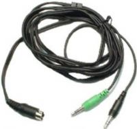 Plantronics 44877-02 Audio Video Cable-Mini-Phone, Designed For MX10 Universal Audio Processor, UPC 017229117877 (4487702 44877 02 4487-702 448-7702) 