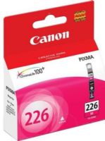 Canon 4548B001 model CLI-226M Magenta Ink Cartridge, Ink-jet Printing Technology, Magenta Color, Canon ChromaLife100+ Cartridge Features, Genuine Brand New Original Canon OEM Brand, For use with PIXMA iP4820, PIXMA iX6520, PIXMA MG5120, PIXMA MG5220 Wireless, PIXMA MG6120 Wireless and PIXMA MG8120 Wireless and PIXMA MX882 Printers (4548B001 4548-B001 4548 B001 CLI226M CLI-226M CLI 226M CLI226 CLI 226 CLI-226) 