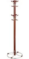 Safco 4611CY Bamboo Costumer, Cherry, Includes metal accents for an alluring look, Ensure guests always have a place to hang their hat, coats and scarves, 8 Doubles Hook Quantity, Dimensions 20"w x 69 1/2"h x 20"d (4611-CY 4611C 4611 CY) 