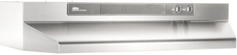 Broan 463604 Under Cabinet Range Hood, 36 inch, Stainless Steel, 190 CFM, 7.5 Sone (3-14