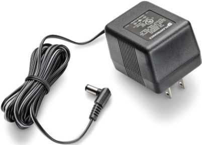 Plantronics 46924-01 AC Power Supply US 120V with QD Locks For use with A20 Telephone Headset Amplifier and CT10 Telephone, Has a QD to RJ9 modular connection, UPC 017229108585 (4692401 46924 01 4692-401 469-2401)