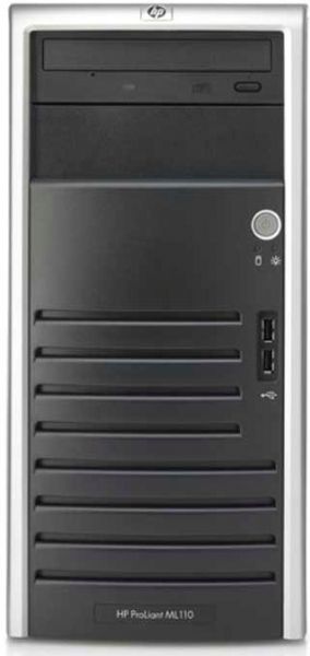 HP Hewlett Packard 470063-564 ProLiant ML110 G3 Tower Server, 1-way, 1 x P4 630 / 3 GHz, RAM 1 GB, HD 1 x 72.8 GB, CD, Gigabit Ethernet, Monitor : none (470063564 470063 564 882780230408 PROLIANT)