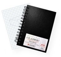 Cachet 471220710 Classic 7 x 10 Graph Sketch Book; Features a gridded surface for additional drawing perspective; 4 x 4 quadrille grid, printed with non-repro blue ink; 70 lb acid-free, 80 sheets; Shipping Weight 1.00 lb; Shipping Dimensions 12.00 x 9.00 x 0.50 inches; EAN 9781561528127 (CACHET471220710 CACHET-471220710 CACHET/471220710  DRAWING SKETCHING) 