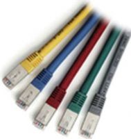 APC American Power Conversion 47127BL-1 Cat 5 Enhanced Patch Cord Molded Snagless Cable, Blue, RJ45 Male To RJ45 Male, 568B, 4 Pair, 24 AWG, Stranded,PVC, 1 feet (0.30 meters) Cord Length, UPC 788597031705 (47127BL1 47127BL 1 47127-BL1 47127 BL-1) 