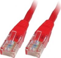 APC American Power Conversion 47127RD1 Cat5e Patch Cable, Category 5e Cable Type, Patch Cable Cable Characteristic, 12" Cable Length, 1 x RJ-45 Male Connector on First End, 1 x RJ-45 Male Connector on Second End, Copper Conductor, Red Color, UPC 788597031828 (47127RD1 47127-RD1 47127 RD1) 