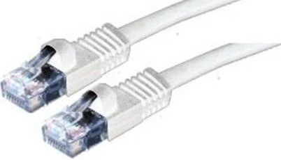 APC American Power Conversion 47127WH-5 CAT5 Enhanced Network Patch Cord Molded Snaglees White, 5 feet (1.52 meters) Cord Length, RJ45 Male to RJ45 Male, 568B, 4 Pair, 24AWG, UPC 788597041445 (47127WH5 47127WH 5 47127-WH5)