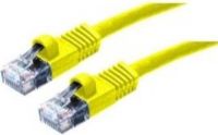 APC American Power Conversion 47127YL-5 CAT5 Enhanced Network Patch Cord Molded Snaglees Yellow, 5 feet (1.52 meters) Cord Length, RJ45 Male to RJ45 Male, 568B, 4 Pair, 24AWG, UPC 788597032092 (47127YL5 47127YL 5 47127-YL5) 