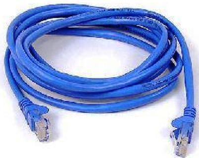 APC American Power Conversion 47251BL-1 CAT6, Up to 550Mhz Network Patch Cord Molded Snaglees Blue, RJ45 Male to RJ45 Male, 568B, 4 Pair, 24A, UPC 788597218687 (47251BL1 47251BL 1 47251 BL1)
