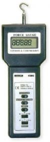 Extech 475040-NIST Digital Force Gauge with NIST Certificate, 5 digit LCD with reversible display feature to match viewing angle, 5000g, 176 oz. and 49 Newtons measurement capacity, Exclusive load cell measurement transducer (475040NIST 475040 NIST 475-040 475 040) 