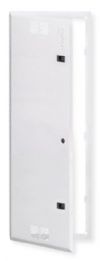 Leviton 47605-42S 42" Structured Media Premium Vented Hinged Door; White; Cutout pattern in bottom accommodates single gang or full width AC power modules and Mini and Universal DC power supplies; UPC 078477615324 (4760542S 47605 42S 47605-42S 47605-42S-ENCLOSURE 47605-42S-PANEL HINGED-47605-42S) 