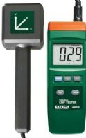 Extech 480826 Triple Axis EMF Tester, Three Axis (X, Y, Z) Electromagnetic Field Measurement (30Hz to 300Hz); Three axis (X, Y, Z direction) electromagnetic field measurement; Ideal for EMF measurements around power lines, electrical appliances and industrial devices; Wide measuring ranges (3 ranges of uTesla or mGauss); Big digit LCD display, Data hold; UPC: 793950488263 (EXTECH480826  EXTECH 480826 TESTER THREE AXIS) 