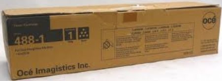Pitney Bowes 488-1 Black Toner Cartidge for use with Oce Imagistics CM2520 Copier, Estimated 20000 pages yield @ 5% coverage, New Genuine Original OEM Pitney Bowes Brand (4881 PIT4881)