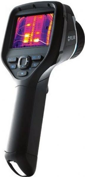 Flir 49001-1801 model e30 Compact Infrared Thermal Imaging Camera Visual Camera and LED lighting, 160 x 120 Resolution, 19,200 Total Pixels, Less Than 0.075C Thermal Sensitivity, 25 x 19 Field of View, Manual Focus, Uncooled microbolometer Detector, 3.5