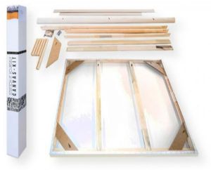 Fredrix 49121K PRO Dixie Serie Stretch It Yourself Canvas Kit 36" x 48"; White color; Same professional quality, heavyweight canvas you'd expect from Pro Dixie, but in a stretch it yourself kit; Super easy kit contains almost everything needed; UPC 081702450140 (49121K T49121K PRODIXIE49121K FREDRIX-49121K CANVAS-49121K 49121-K) 