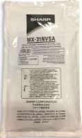 Sharp MX-31NVSA Tri-Color Developer; Sealed pack contains 3 pouches: Cyan, Magenta & Yellow; Net 720g or 25.39 oz; For use in Sharp MX Series Copiers: MX-2600N, MX-3100N, MX-4100N, MX-4101N, MX-5000N and MX-5001N; Made from Ceramic Materials, Polyester Resien, Organic Pigment, Iron Oxide, Manganese Oxide, Magnesium Oxide and Strontium Oxide; It is loose in each color pouch, not in cartridges; EAN 4974019830063 (MX-31NVSA MX 31NVSA MX31NVSA) 