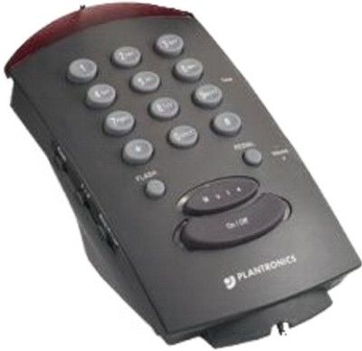 Plantronics 49948-01 Model T10H Headset Telephone, Allows Use of any Commercial H-Series Headset Top, Single Line Telephone, On-line indicator and headset stand included, Volume and tone control, Mute with indicator light, Flash and redial, On/Off switch for ringer, Cables included (4994801 49948 01 4994-801 499-4801 T10-H T10)
