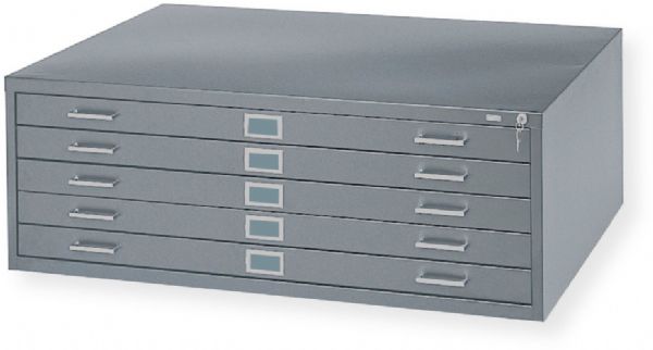 Safco 4994 Five Drawer Steel Flat File for 24