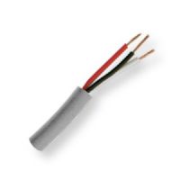 Belden 5001UE 0081000, Model 5001UE, 12 AWG, 3-Conductor, Security and Commercial Audio Cable; Gray Color; 12 AWG stranded Bare Copper conductors with polyolefin insulation; Riser CMR-Rated; PVC jacket with Ripcord; UPC 612825155706 (BTX 5001UE0081000 5001UE 0081000 5001UE-0081000 BELDEN) 