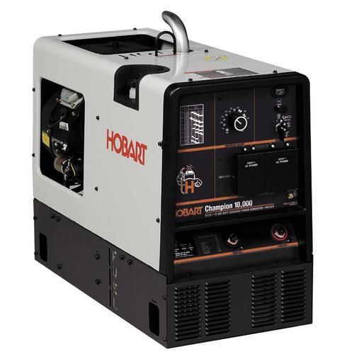 Hobart Welder 500434011 DCTIG and Flux-Cored Wire Feed, Champion 10,000 with Kohler 20 hp OHV Engine (Champion, 10000, 500-434011, 50043401)