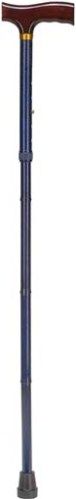 Mabis 502-1325-9913 Designer Folding Cane, Derby Handle, Blue Ice, Attractive designer patterns and colors offer style and flair to an otherwise conservative look for both men and women. These folding canes are perfect for people on the go and are available in the same design, patterns and colors as our non-folding canes. They fit conveniently and compactly in a pocketbook or carrying case (502-1325-9913 50213259913 5021325-9913 502-13259913 502 1325 9913)