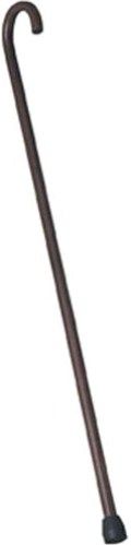 Mabis 502-1364-6100 Standard Acrylic Cane, Extra Long Traditional Wood Cane, 7/8, Walnut, Extra-long strong, stained and sealed traditional walnut wood cane, Narrow 7/8