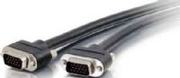 Cables To Go 50213 Select 10 ft./3 Meters VGA M/M Video Cable, Black, In-wall CMG-rated jacket, Supports up to a 2048x1536 resolution, All 15 pins wired to support DDC2 (E-DDC) and EDID, Low profile connectors, Weight 0.730 Lbs, UPC 757120502135 (50-213 502-13) 