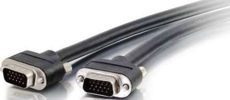 Cables To Go 50213 Select 10 ft./3 Meters VGA M/M Video Cable, Black, In-wall CMG-rated jacket, Supports up to a 2048x1536 resolution, All 15 pins wired to support DDC2 (E-DDC) and EDID, Low profile connectors, Weight 0.730 Lbs, UPC 757120502135 (50-213 502-13)