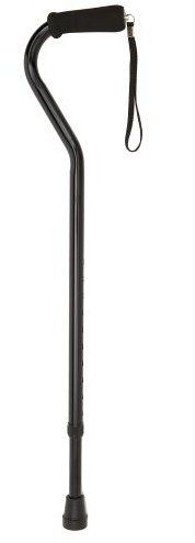 Duro-Med 502-1304-0255 S Deluxe Adjustable Cane, Black (50213040255S 502-1304-0255S 50213040255 502-1304-0255 502 1304 0255)