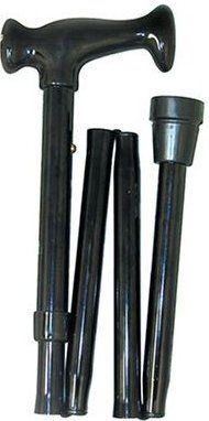 Duro-Med 502-1316-0200 Adjustable Folding Cane with Carrying Case, Black (50213160200S 50213160200 502 1316 0200 1316BK)