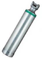SunMed 5-0236-15 GREENLINE Laryngoscope Handle For Fiber Optic Blade, Large Chrome Plated Brass, 175 mm, 2 “D” Battery (5023615 5 0236 15) 