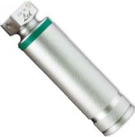 SunMed 5-0236-91 SunBrite Stubby LED Economical Handle; Complies with ISO 7376 Green standard; Eliminates any heat in handle; Cool, white Illumination; Autoclavable handle; Low power use prolongs battery life; Use 2 “AA” Batteries (not included) (5023691 50236-91 5-023691) 