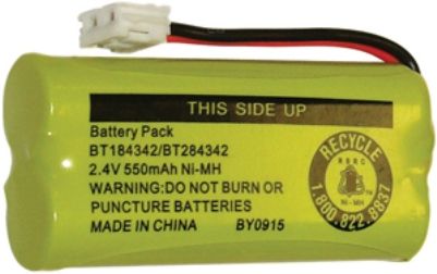Clarity 50613.002 Replacement Battery for use with D613, D613C, D603 and D613HS Cordless Phones, 550 mAh, Nickel Metal Hydride (NiMH), 2.4 V DC, UPC 017229132030 (50613002 50613 002 50613-002)
