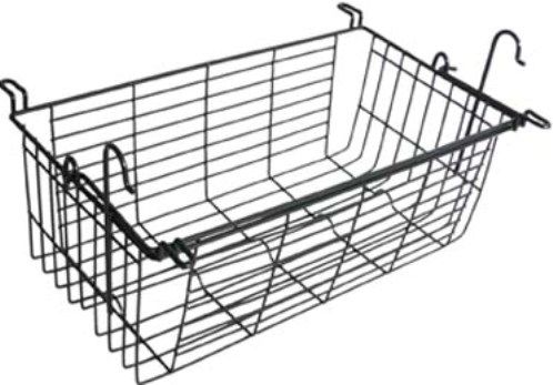 Mabis 509-1107-0200 Carry-All Basket; for 1049, 1011 Series Rollators, This convenient wire basket is great for shopping or carrying personal belongings, Size: 14
