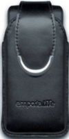Clarity 50900.004 Stylish Black Leather Carrying Case For use with the ClarityLife C900 Amplified Mobile Phone, UPC 017229129276 (50900004 50900 004 50900-004) 
