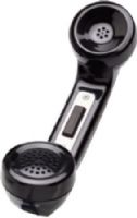 Clarity 50966.001 Model PTS-K-6M-NC-2-00 Walker Push-To-Signal Unamplified Telephone Handset, Black, Allows the user to initiate special phone functions such as switching to a two-way radio, 6 Conductor, Modular Handset with Noise-canceling, Designed for the user who requires private conversation, UPC 017229039865 (50966001 50966-001 50966 001 PTSK6MNC200 PTS-K-6M-NC-2) 