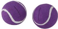 Mabis 510-1035-2000 Walkerballs, Purple, Meant to be used on the rear legs of walkers with front wheels, Smooth tennis ball style construction protects floors against scuff marks while gliding smoothly across most surfaces, One pair per package in a variety of fashion colors and patterns, Retail packaging (510-1035-2000 51010352000 5101035-2000 510-10352000 510 1035 2000) 