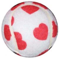 Mabis 510-1035-9918 Walkerballs, White w/ Hearts, Meant to be used on the rear legs of walkers with front wheels, Smooth tennis ball style construction protects floors against scuff marks while gliding smoothly across most surfaces, One pair per package in a variety of fashion colors and patterns, Retail packaging (510-1035-9918 51010359918 5101035-9918 510-10359918 510 1035 9918) 