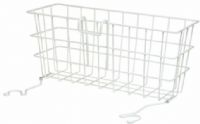 Duro-Med 510-1086-1900 S Universal Clip-On Walker Basket, Is plastic coated in white to help resist rust (51010861900 S 510 1086 1900 S 51010861900 510 1086 1900 510-1086-1900) 