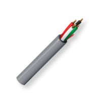 Belden 5102UE 0081000, Model 5102UE, 14 AWG, 4-Conductor, Security and Sound Cable; Gray Color; Riser-CL3R Rated; Stranded bare copper conductors with polyolefin insulation; PVC jacket with ripcord; UPC 612825156680 (BTX 5102UE0081000 5102UE 0081000 5102UE-0081000 BELDEN) 