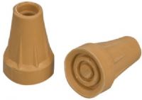 Mabis 512-1432-9824 Replacement Crutch Tips, Jumbo, #50, 12 Pair, Worn tips should be replaced for added safety and stability of the user, Reinforced with metal inserts, Shock absorbing, Suitable for aluminum or wooden crutches, Size #40, 3/4" x 3", Includes metal inserts, Contains latex (512-1432-9824 51214329824 5121432-9824 512-14329824 512 1432 9824) 