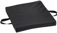 Mabis 513-7645-0200 Gel/Foam Flotation Cushion, 16” x 20” x 2”, Black Nylon, Cushion offers maximum comfort, stability and therapeutic effectiveness with a generous amount of gel between a combination of firm and soft foam (513-7645-0200 51376450200 5137645-0200 513-76450200 513 7645 0200) 