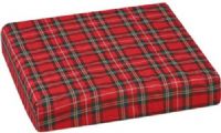 Mabis 513-8025-9910 Convoluted Polyfoam Wheelchair Cushion, 16” x 18” x 3”, Plaid, Offers soft, even support for maximum comfort and weight distribution, Constructed of highly resilient convoluted polyurethane foam, Removable, machine washable, Plaid polyester/cotton cover, Foam meets CAL #117 requirements (513-8025-9910 51380259910 5138025-9910 513-80259910 513 8025 9910) 