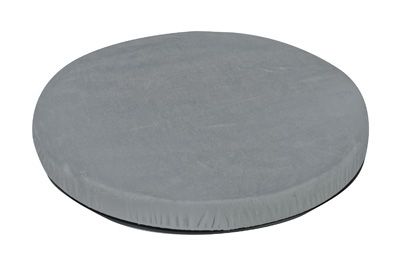 Mabis 513-1994-0355 Deluxe Swivel Seat, Gray, Swivels 360 for smooth, easy movement in either direction while seated, Comfortable foam padded cushion, Ideal for getting in and out of vehicles; great for use at home or office, Portable and lightweight, Helps prevent hip and back strain, Non-skid base is made of durable plastic, Cushion is 15