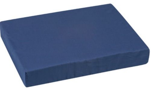 Mabis 513-7503-2400 Pincore Cushion w/ Polyester/Cotton Cover, 16 x 20 x 3, Navy, Provides exceptional comfort and support with superior recovery results, Offers maximum weight distribution and stability, Foam is constructed of hypoallergenic, highly resilient pincore latex, Removable, washable Navy Polyester/Cotton cover, Foam meets CAL #117 requirements, Size 16