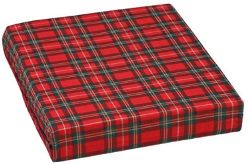 Mabis 513-7505-9910 Pincore Cushion w/ Polyester/Cotton Cover, 16 x 18 x 3, Plaid, Provides exceptional comfort and support with superior recovery results, Offers maximum weight distribution and stability, Foam is constructed of hypoallergenic, highly resilient pincore latex, Removable, washable Plaid Polyester/Cotton cover, Foam meets CAL #117 requirements, Size 16