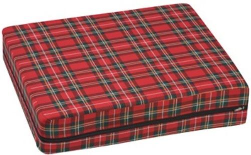 Mabis 513-7605-9910 High-Density Foam Wheelchair Cushion, 16 x 18 x 3, Plaid, Cushion conforms to natural body contours to enhance comfort, Made of resilient foam that will not crack or crumble, Removable, machine washable plaid polyester/cotton cover, 2.3 density foam, 50 lbs. compression, Foam meets CAL #117 requirements (513-7605-9910 51376059910 5137605-9910 513-76059910 513 7605 9910)